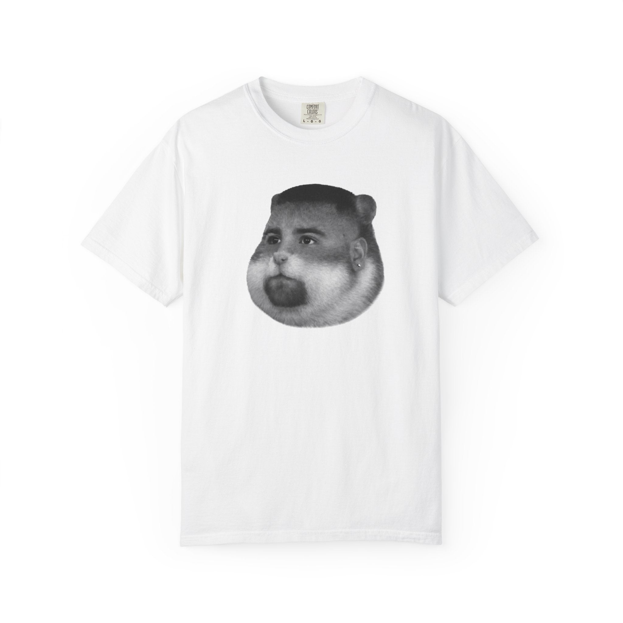 Tubby Hamster BW | T-shirt