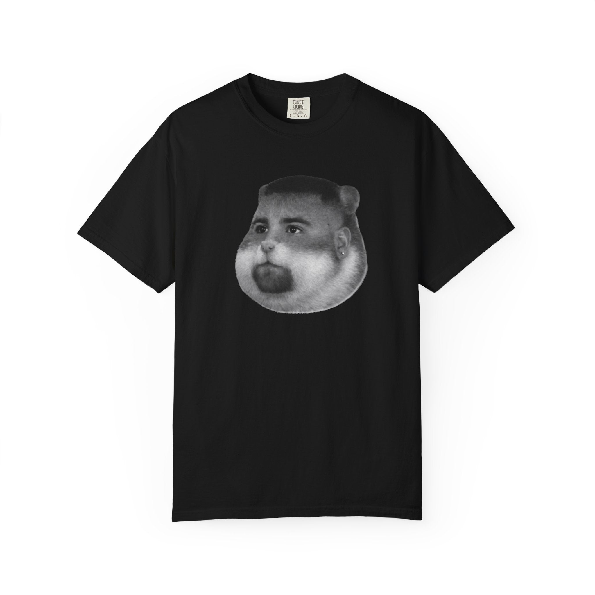 Tubby Hamster BW | T-shirt