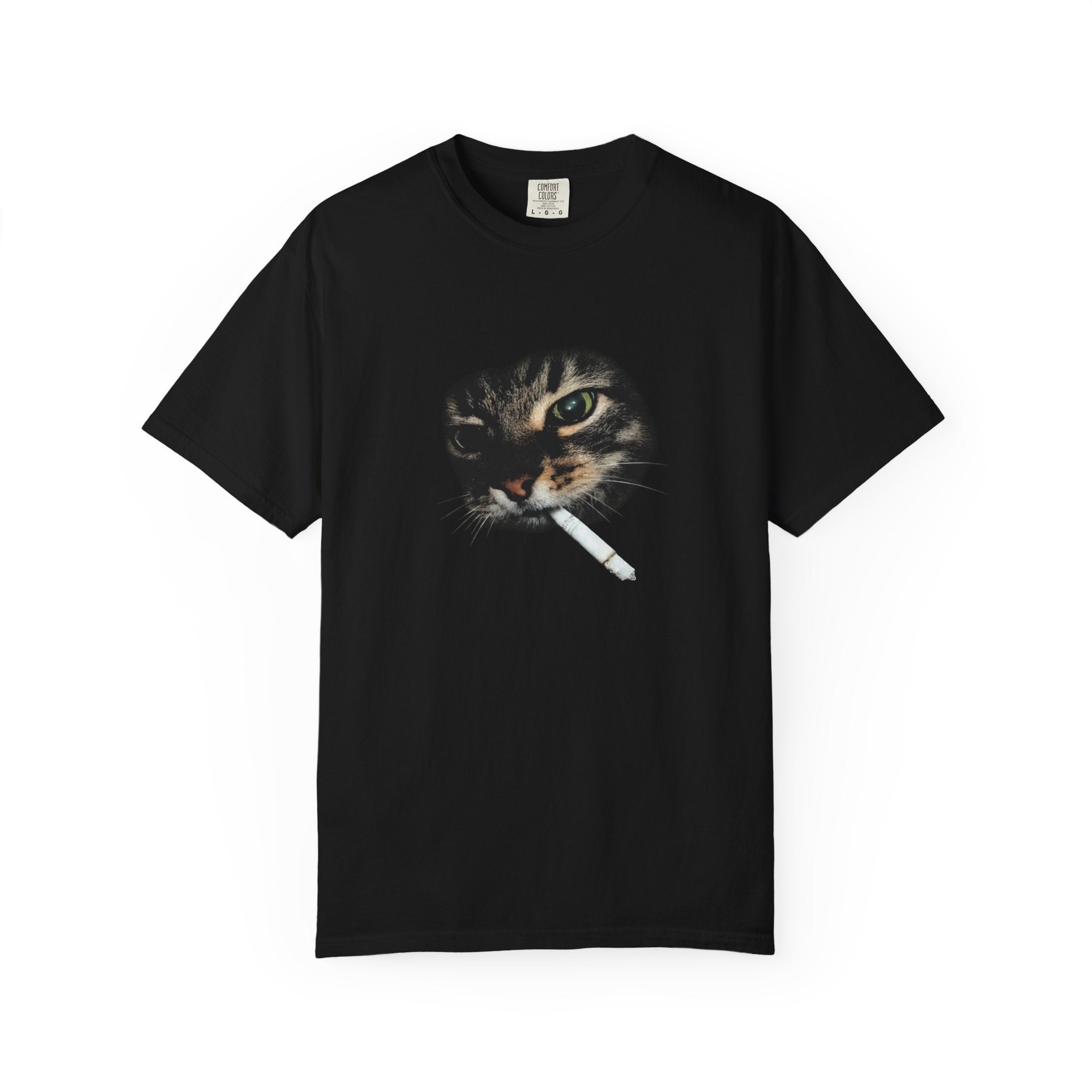 smoking cat | T-shirt