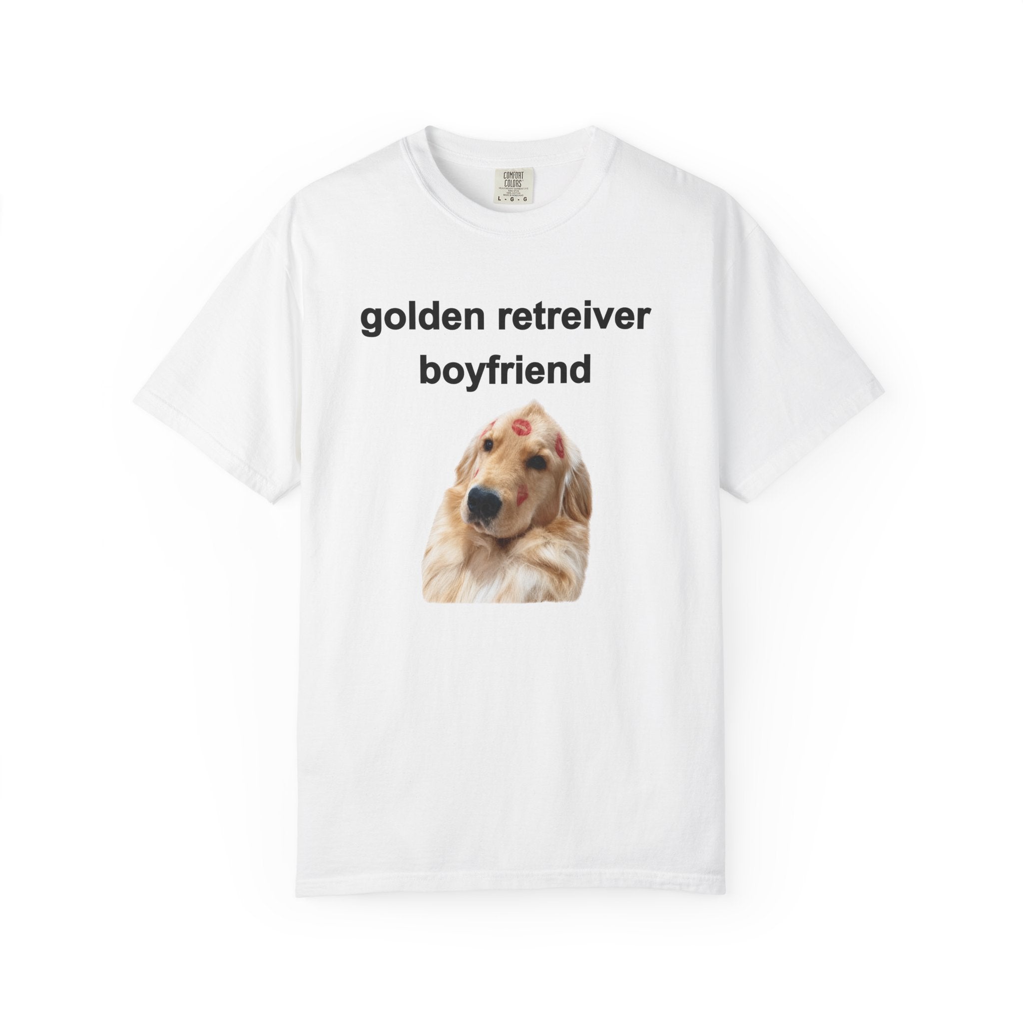 golden retriever boyfriend | T-Shirt