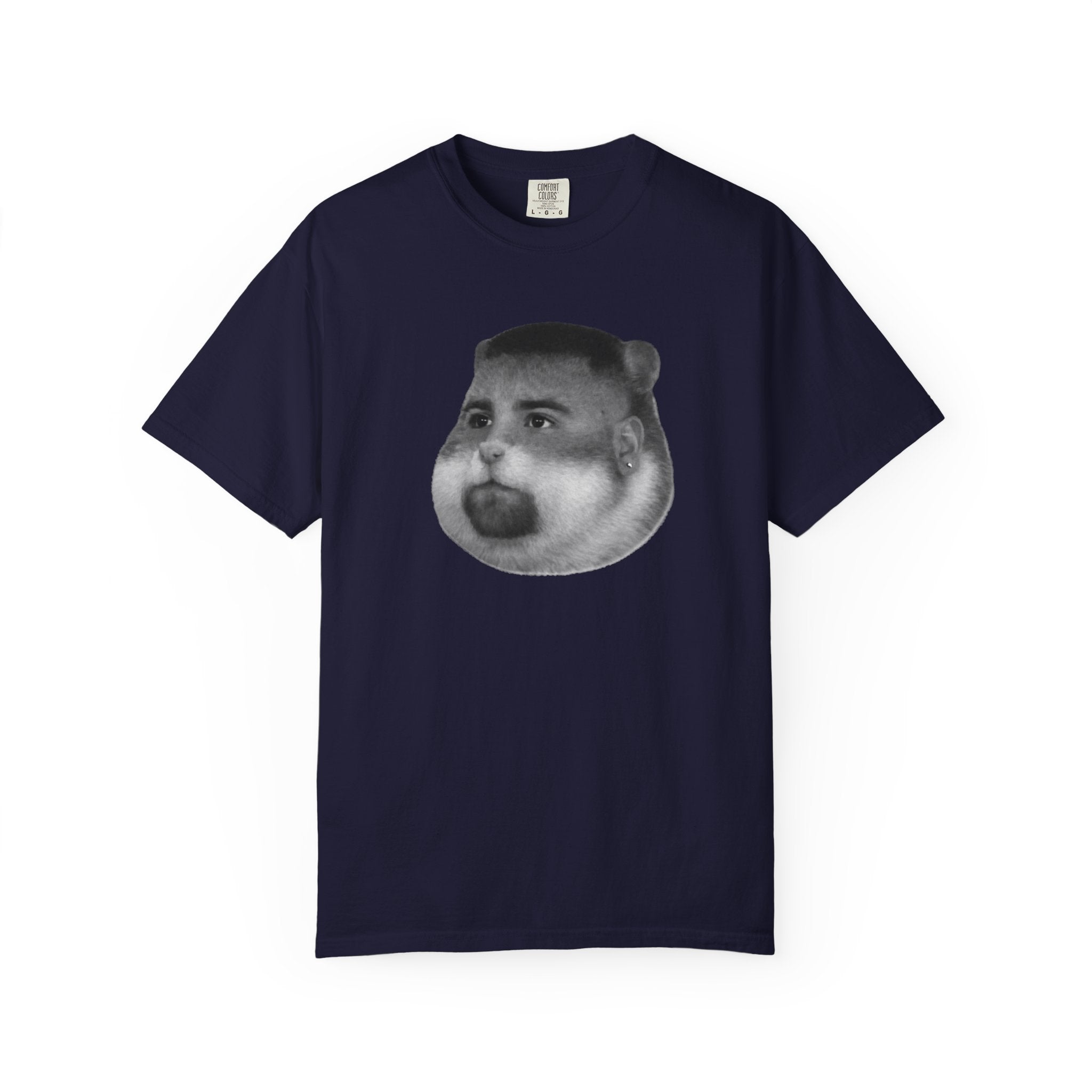 Tubby Hamster BW | T-shirt