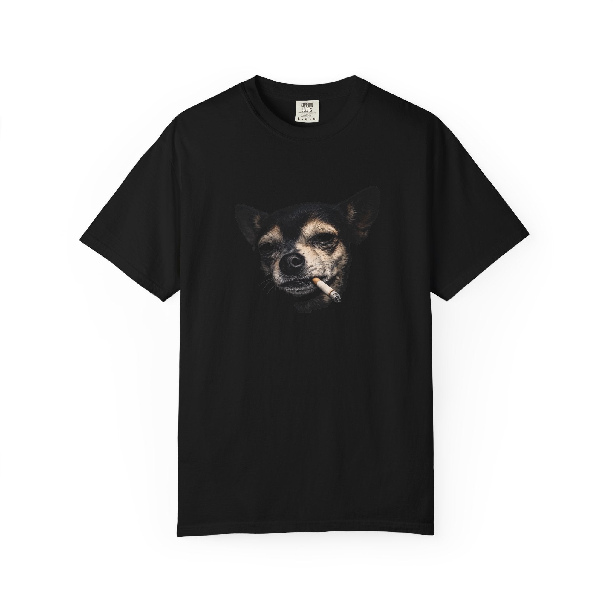 smoking dog | T-shirt