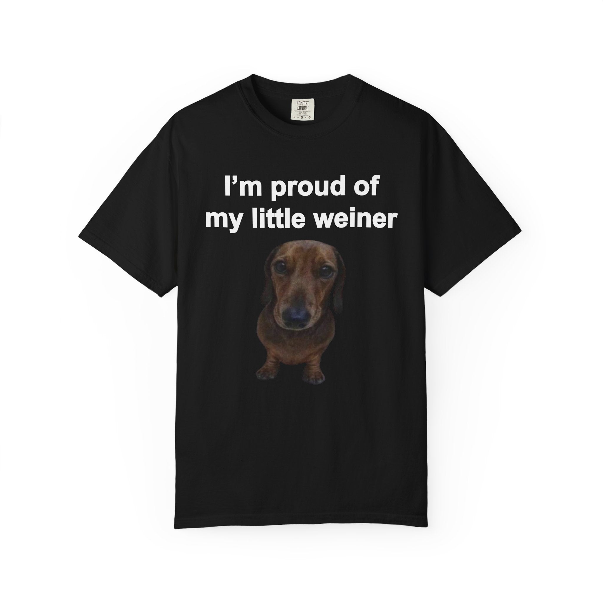 I’m Proud of My Little Weiner Dachshund | T-Shirt