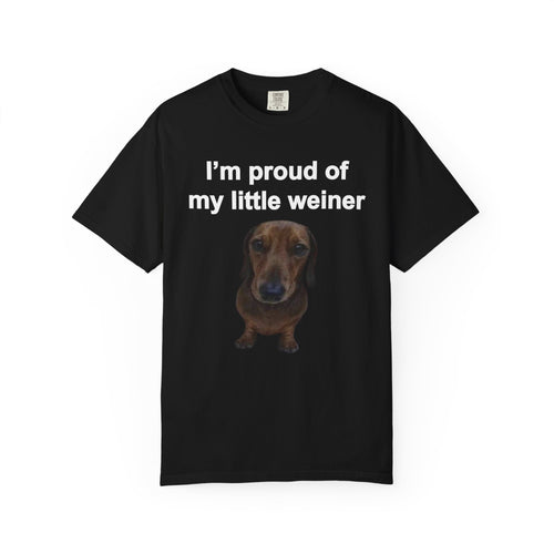 I’m Proud of My Little Weiner Dachshund | T-Shirt