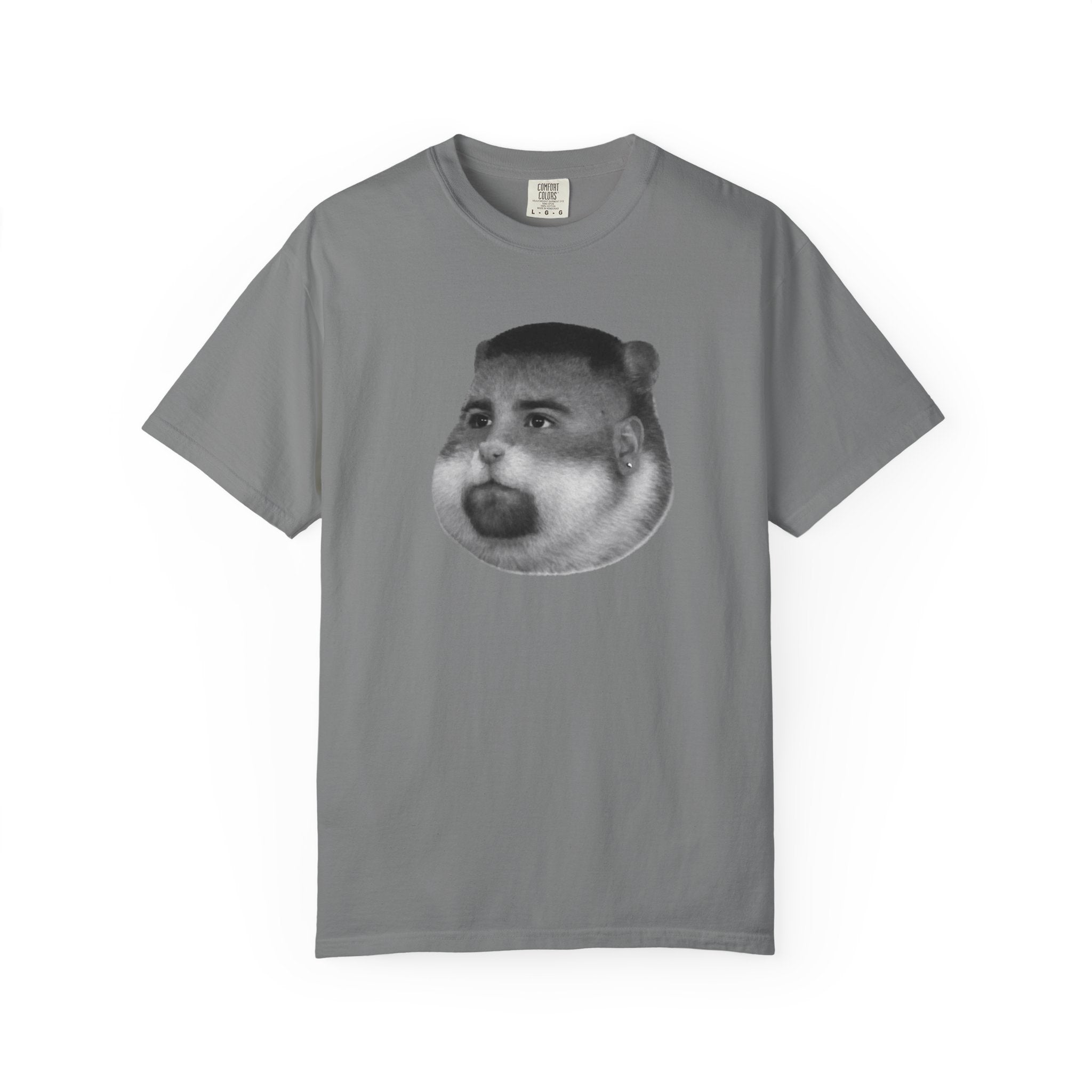 Tubby Hamster BW | T-shirt